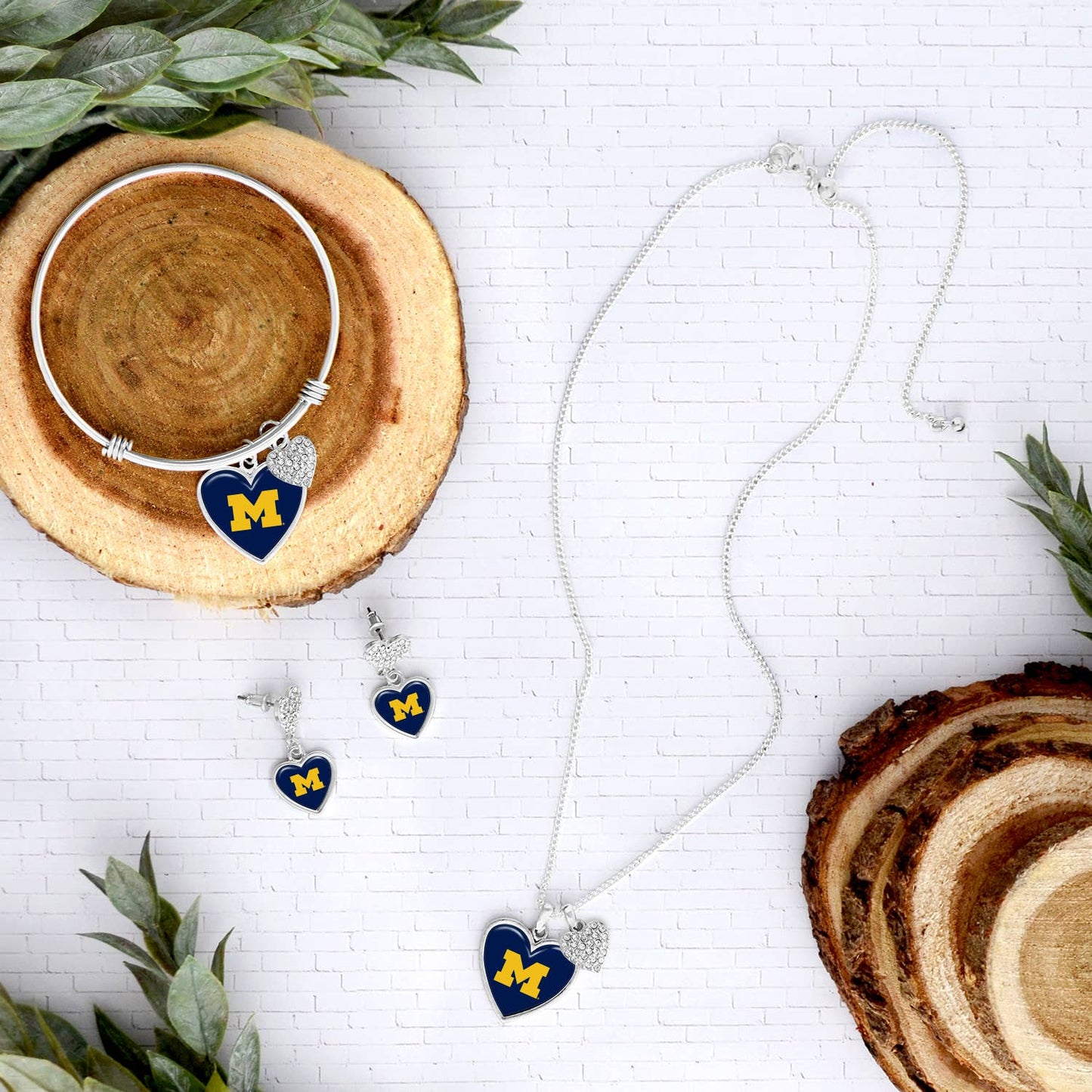 Michigan Wolverines Amara Necklace