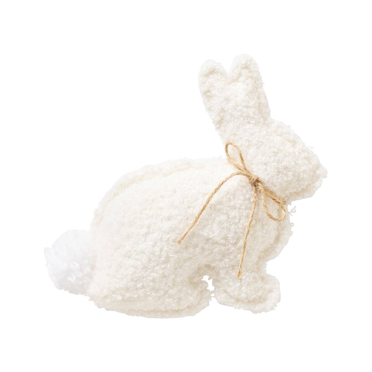 White Easter Sherpa Bunny