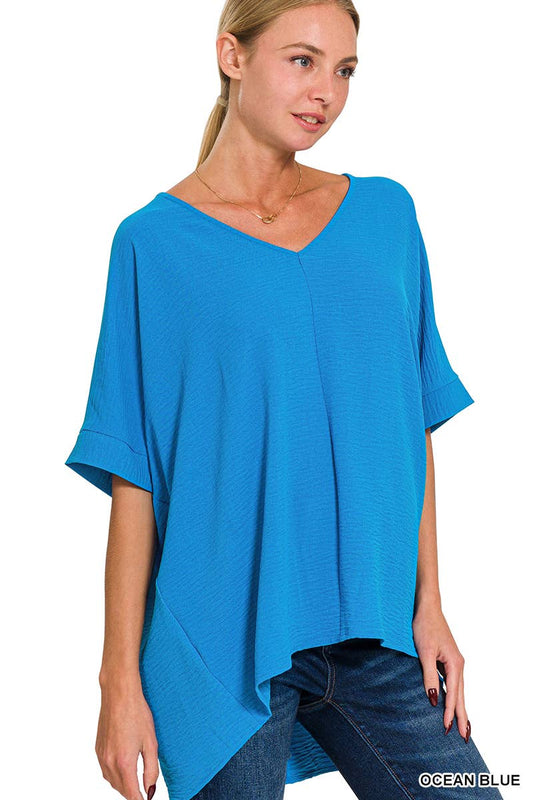 Ocean Blue Airflow Top