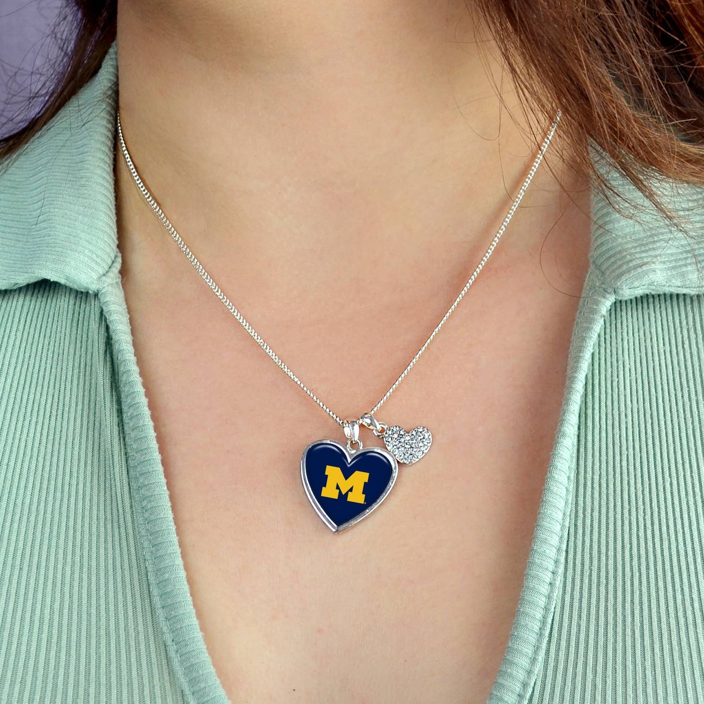 Michigan Wolverines Amara Necklace