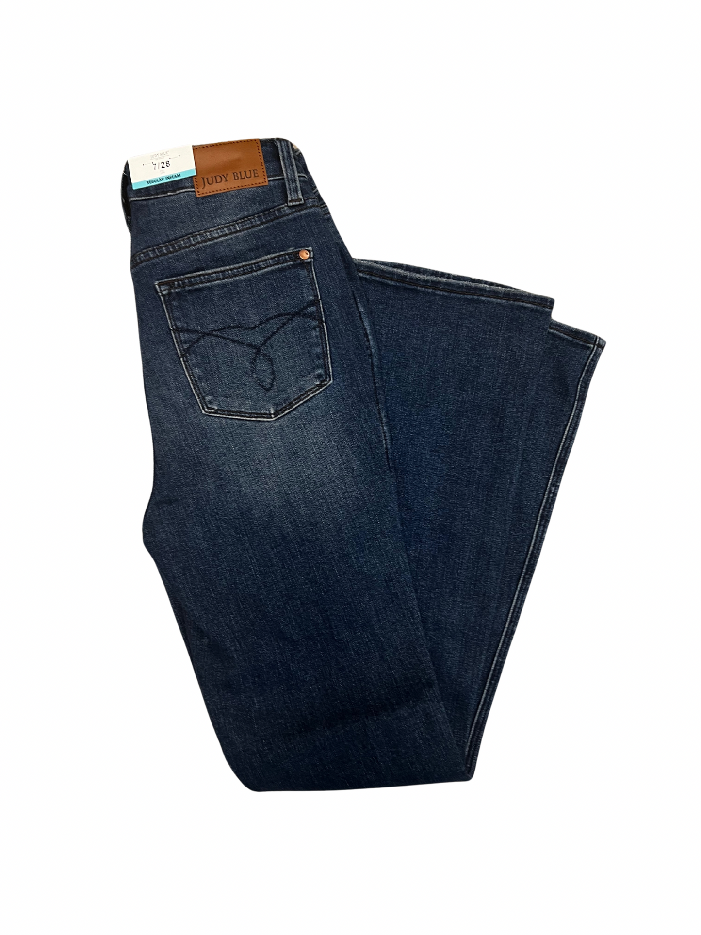 kayla judy blue high rise bootcut jeans