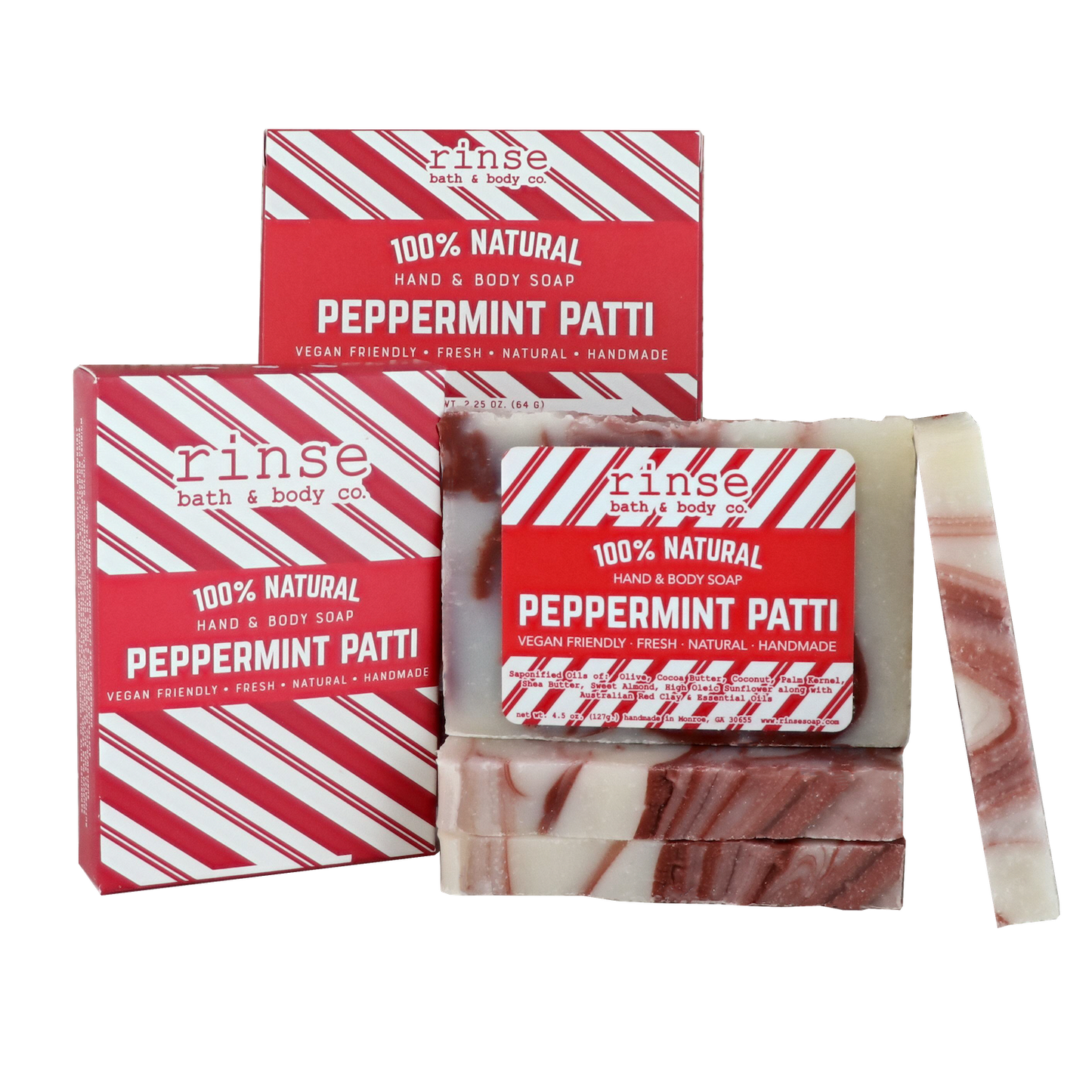 Holiday Mini Soap - Peppermint Patti