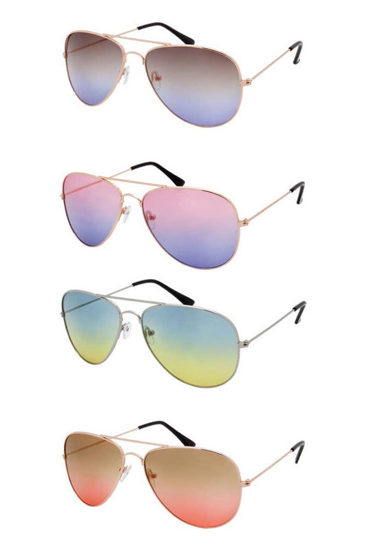 Fashion Aviator Sunglasses