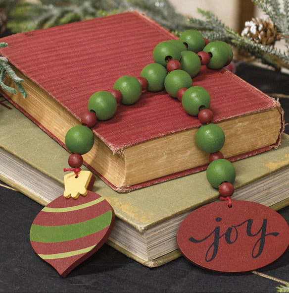 Joy beaded garland